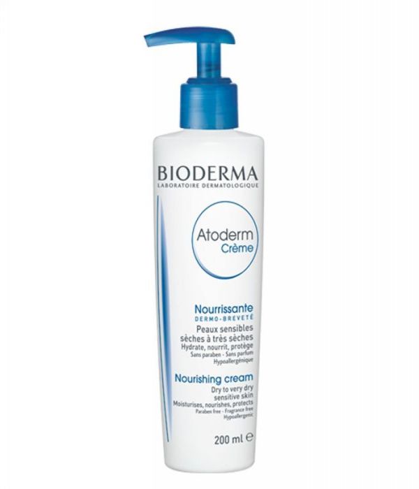 Bioderma Atoderm Cream to moisturize severely inflammatory skin with eczema and severely dehydrated skin