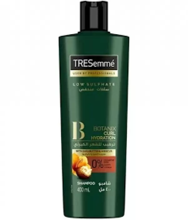 TRESemmé Botanix Curly Conditioning Shampoo with Shea Butter and Hibiscus 400 ml