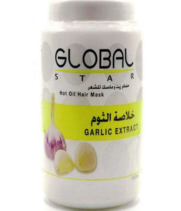 Global Star Hot Oil Hair Mask with Garlic Extract 1500ml