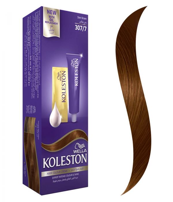Koleston Hair Color Deer Brown + Developer 307/7