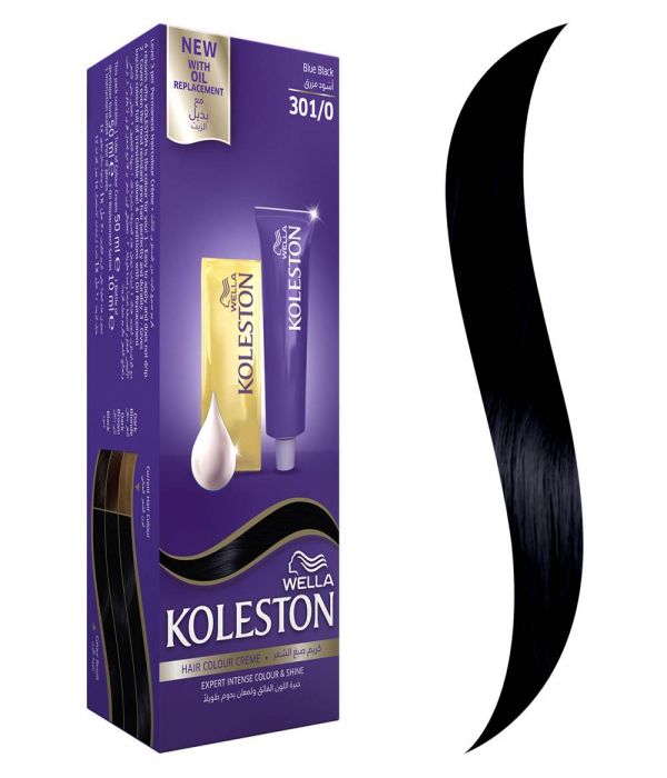 Koleston Hair Color Blue Black + Developer 301/0
