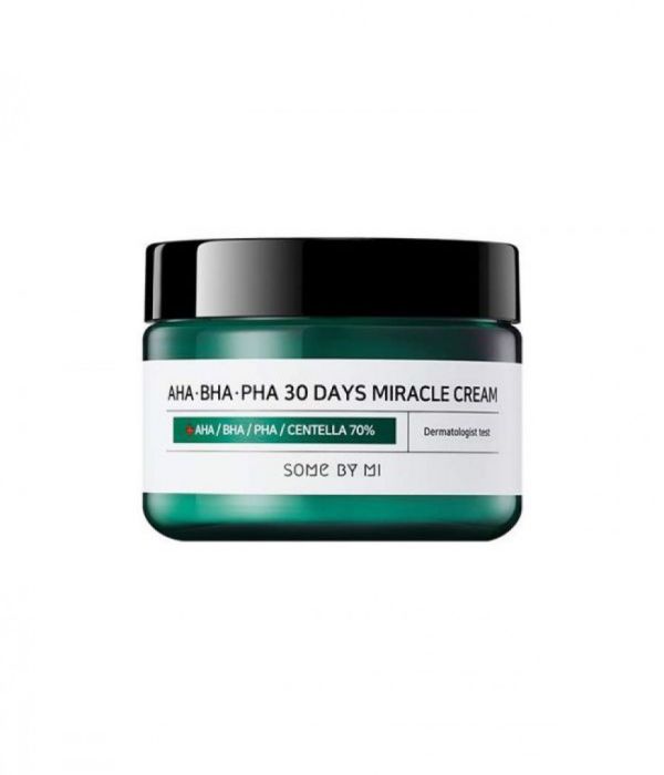 Some By Mi Miracle Cream with Alpha, Beta and PHA 30 days and soothe the skin, 60g