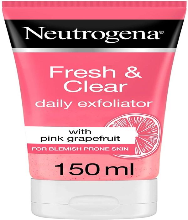 Neutrogena Fresh & Pure Daily Scrub with Pink Grapefruit & Vitamin C 150ml