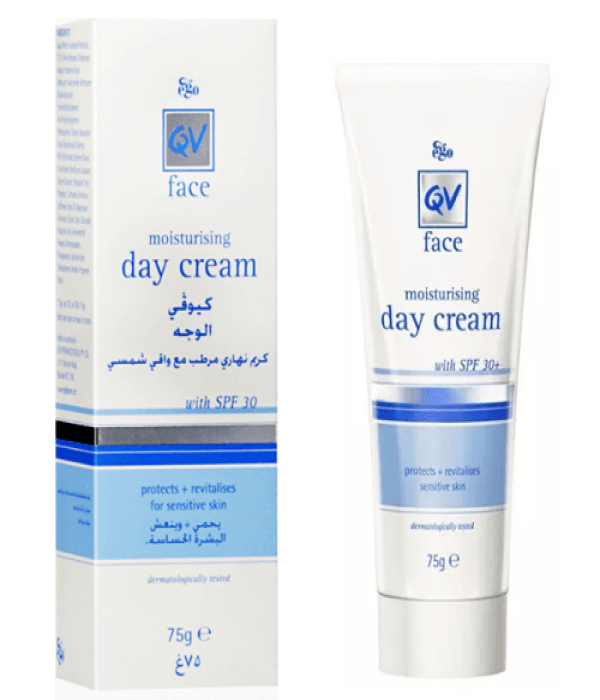 QV Face Moisturizing Day Cream With Sunscreen 75gm