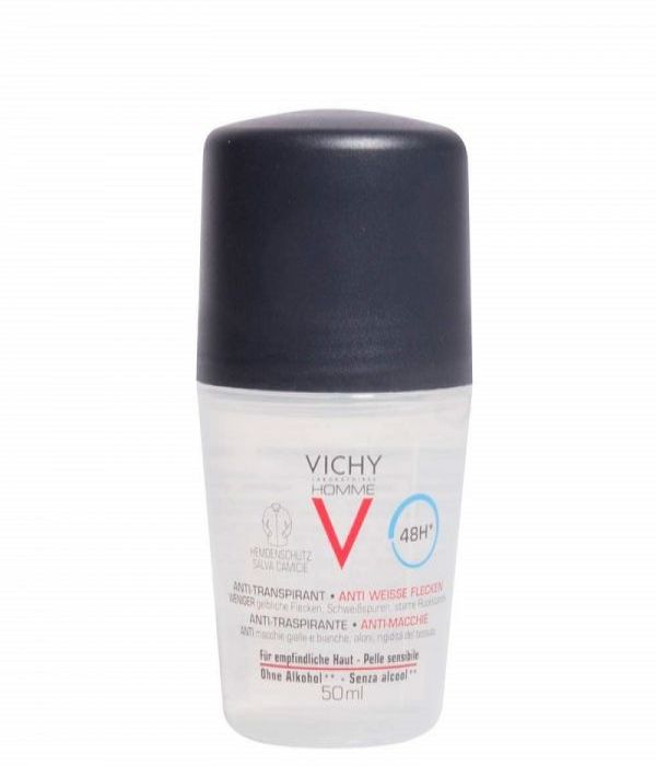 Vichy Roll On Deodorant And Antiperspirant For Unisex - 50 ml in Saudi Arabia Vichy Roll On Deodorant And Antiperspirant For Unisex - 50 ml