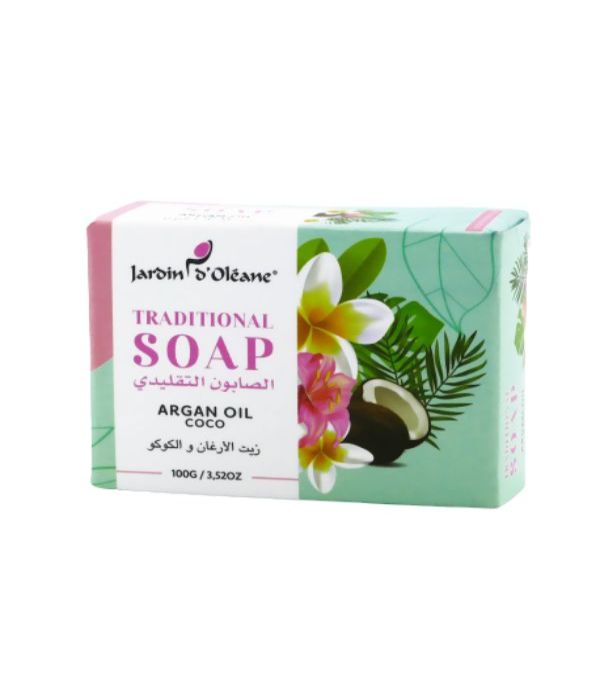 Garden Olean Traditional Soap with Argan Oil and Cocoa