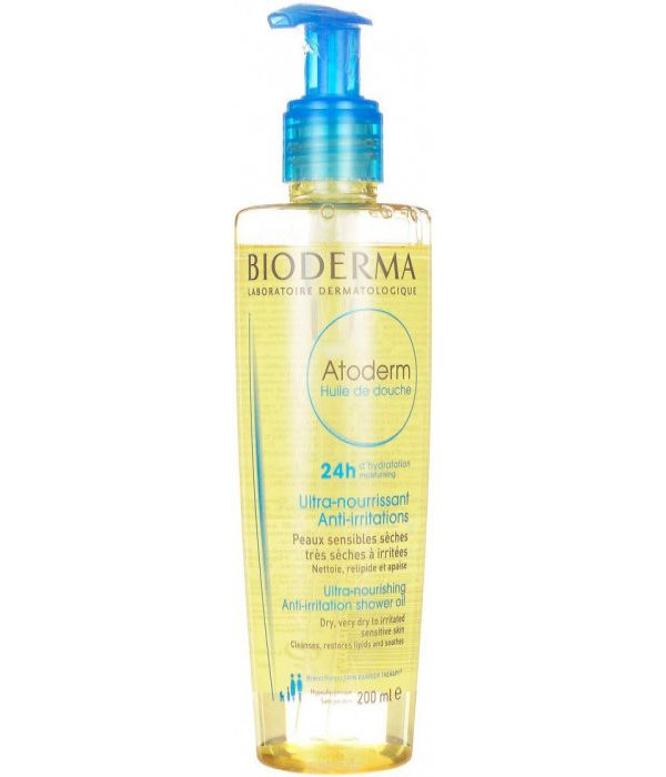   Atoderm shower oil, highly nourishing and anti-irritating - Bioderma, 200 ml
