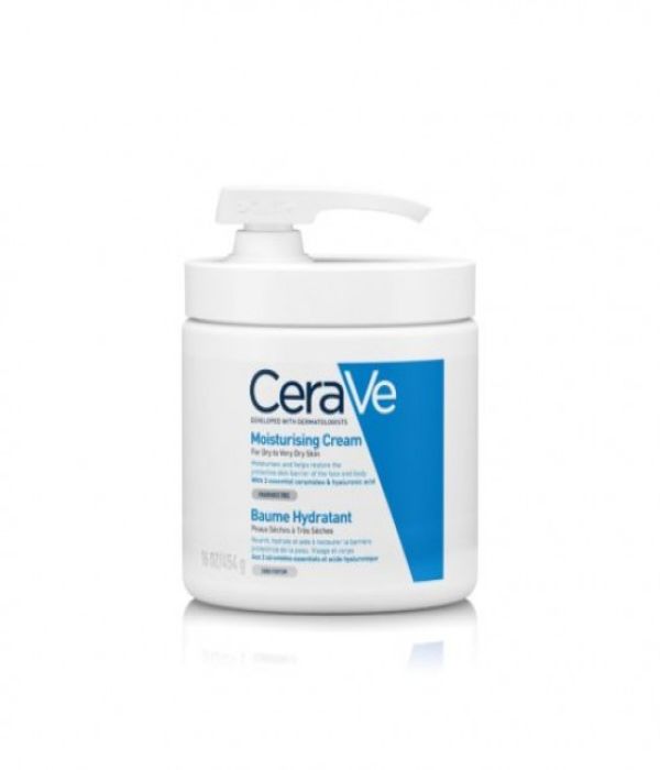 CeraVe Moisturizing Cream With Pump For Dry Skin 454g