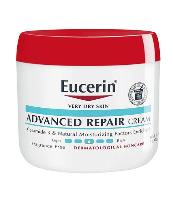 Eucerin Advanced Repair Moisturizing Cream, Fragrance Free, 16 oz