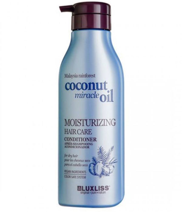 Luxless Moisturizing Conditioner for Dry Hair (Malaysian Rainforest) with Miracle Coconut Oil 500ml